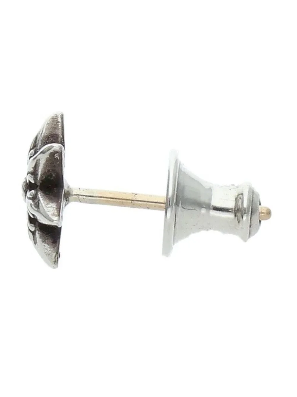 Chrome Hearts CO Star Stud Silver Earrings